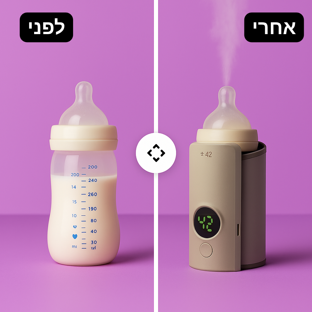 מחמם בקבוקים נייד